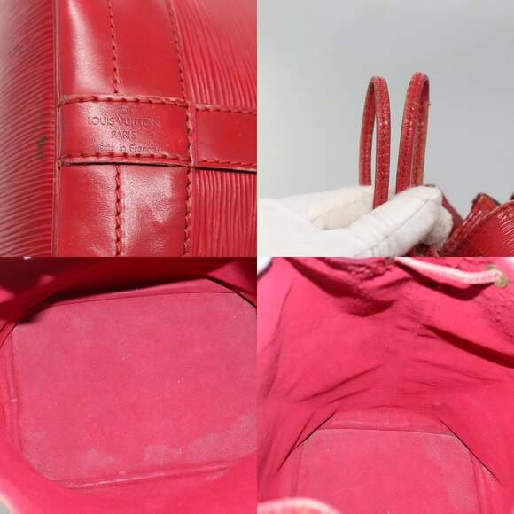 LOUIS VUITTON Epi Petit Noe Shoulder Bag Red M44107 - Picture 11 of 12
